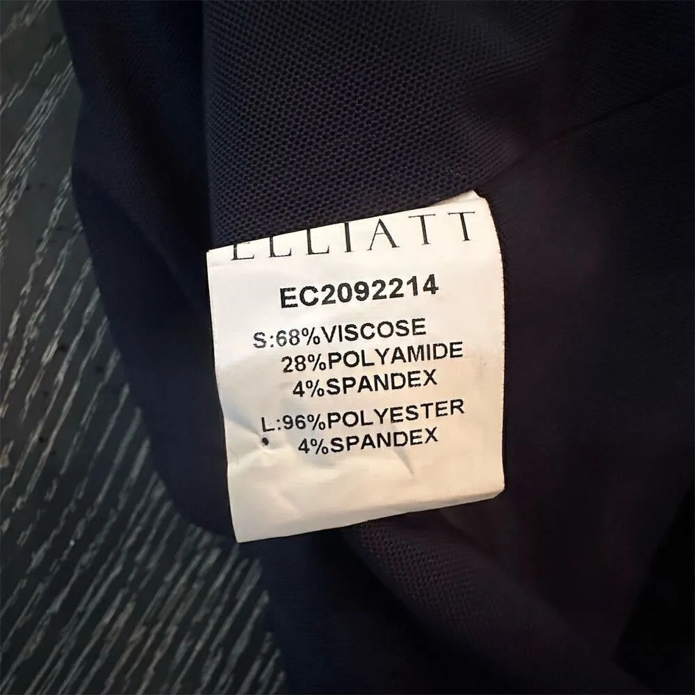 Elliatt Scarlette Navy Midi Dress Sweetheart Neckline Cutout Party Women's - Image 14