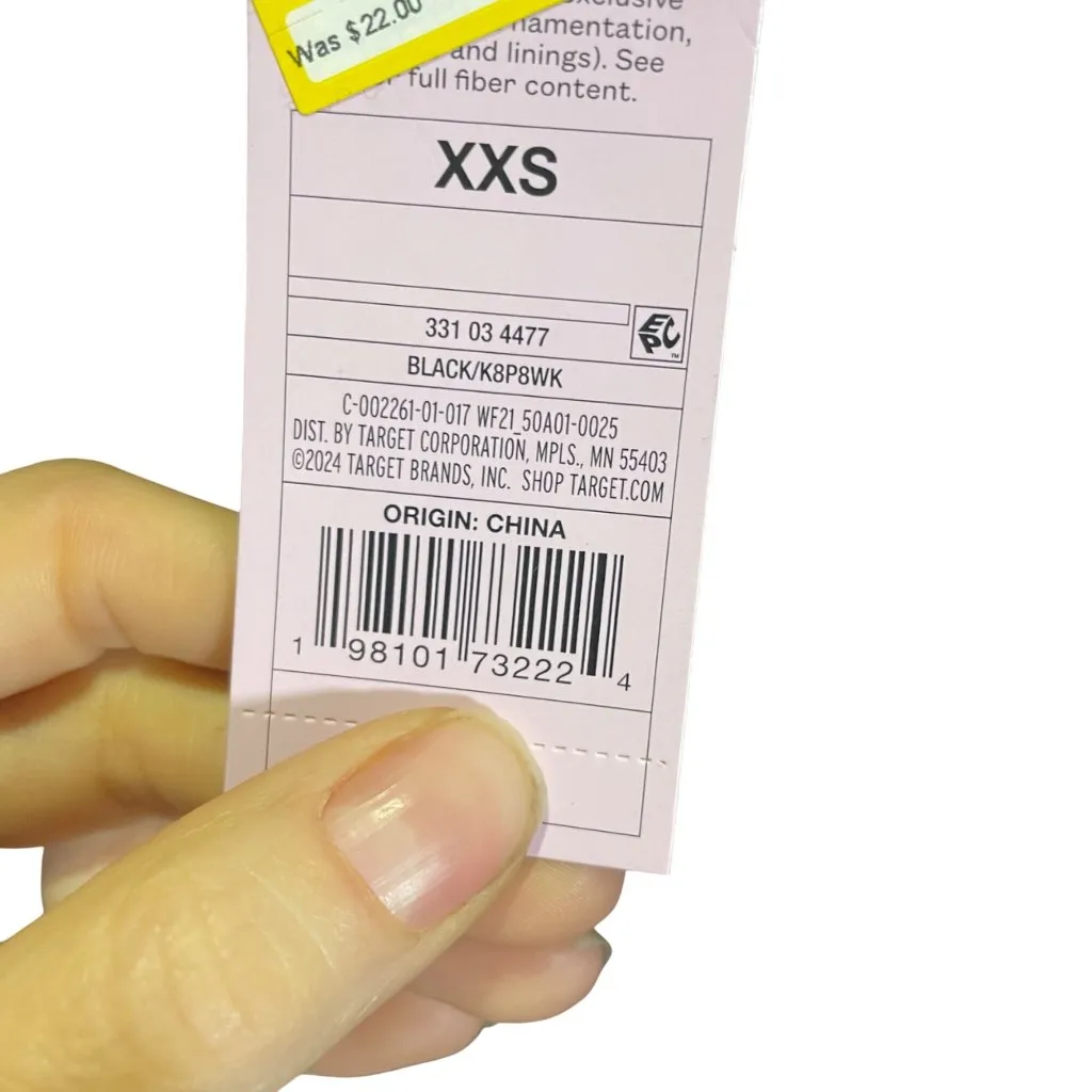 Wild Fable Womens Sleeveless Crop Half Zip Sweater XXS Black - Image 4