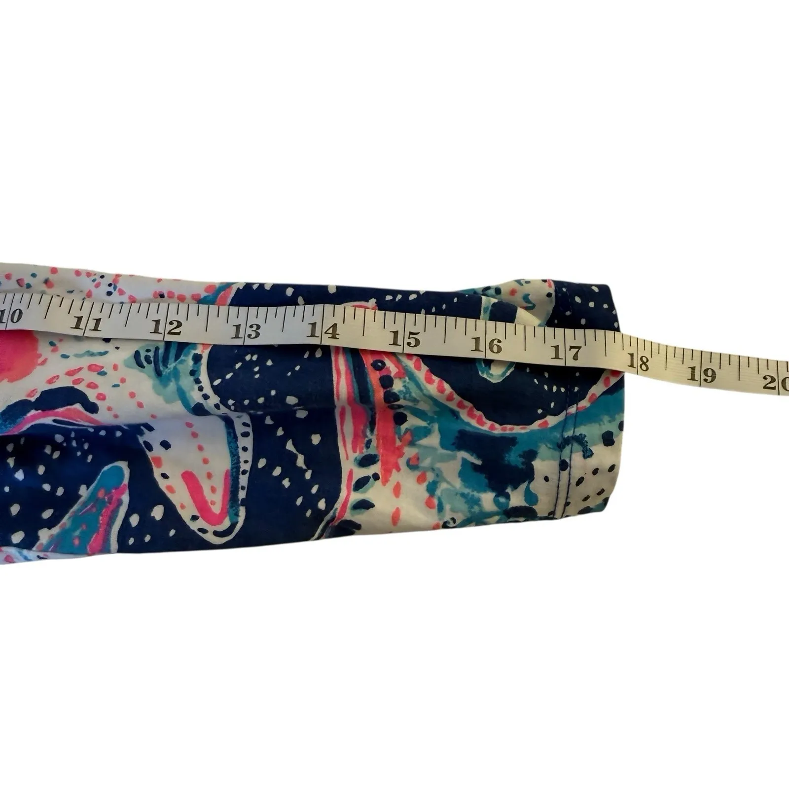 Lilly Pulitzer Cotton Beacon Dress Indigo Star Struck Blue Pink Starfish Small - Image 12