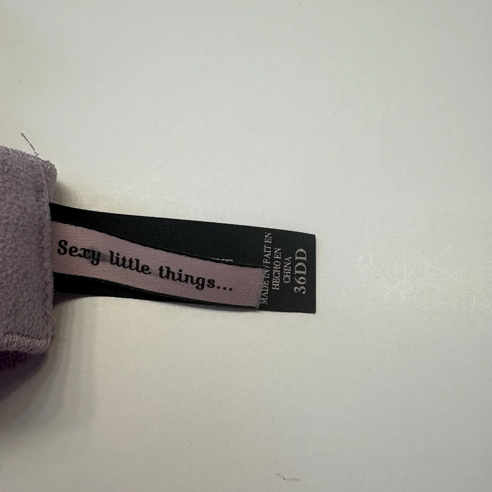 Victoria's Secret‎ Sexy Little Things Bra Purple Lace Rhinestone Bling Size 36DD - Image 5