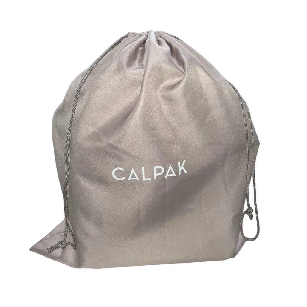 Calpak Beige Mini Backpack with Black Trim - Image 4