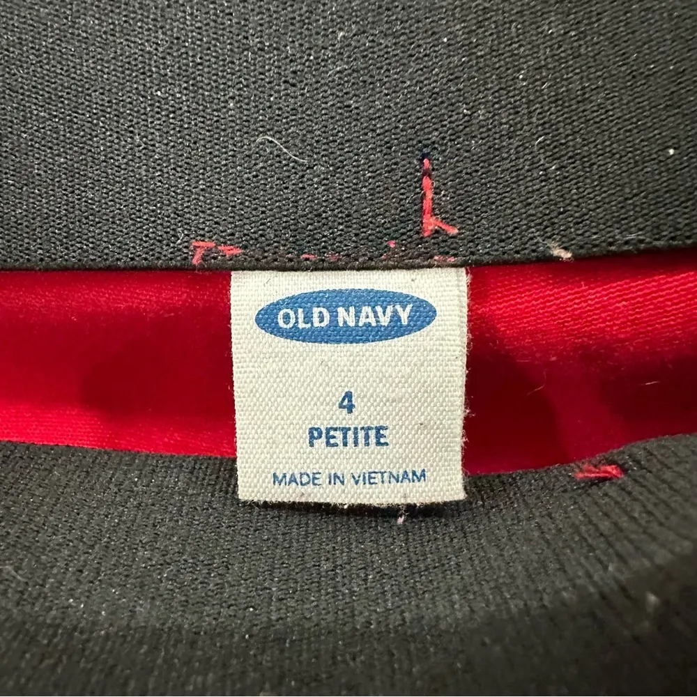 Old Navy Mid Rise Skinny Ankle Pants Womans 4 Petite Red - Image 3