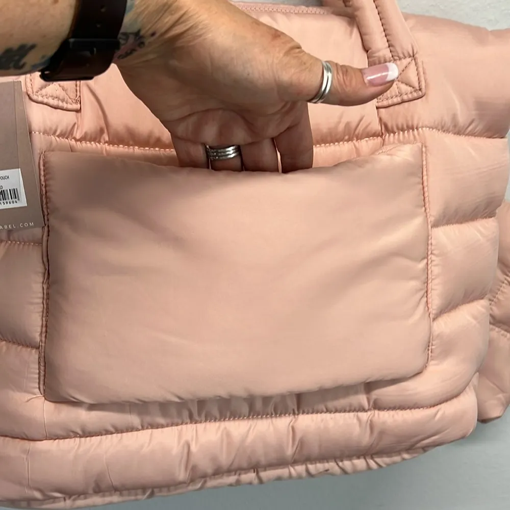 NWT Wilo The Label The Label Puffer Tote Bag (Blush) w/ Carry on Compart… Pink - Image 7