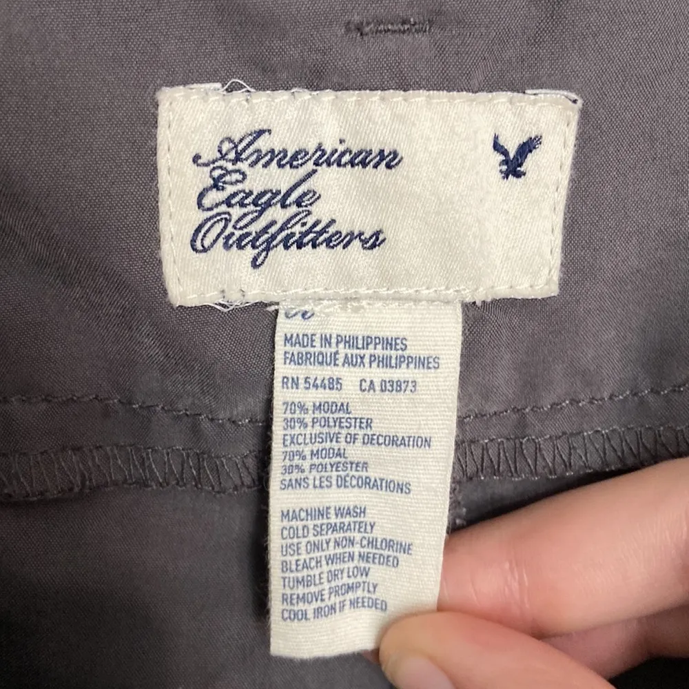 AMERICAN Eagle paper bag waist modal shorts - Image 2