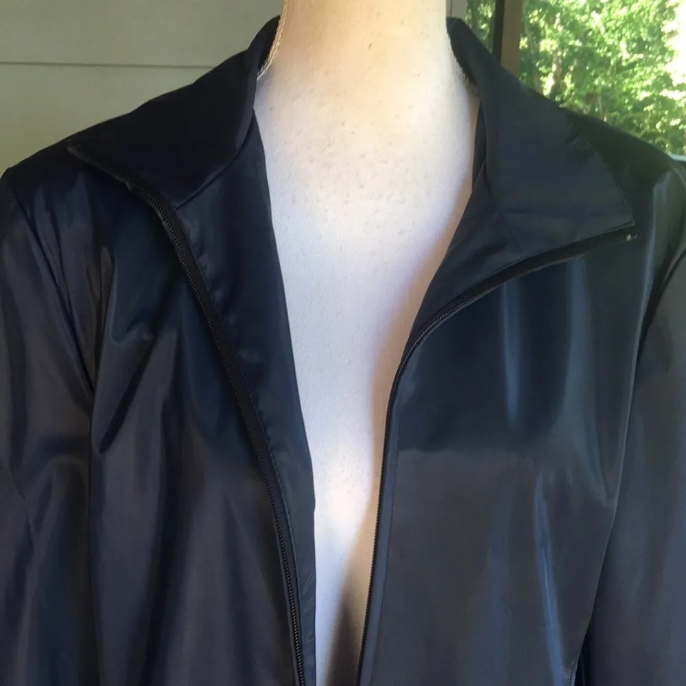 JLC New York Rain Jacket Blue Size L - Image 2