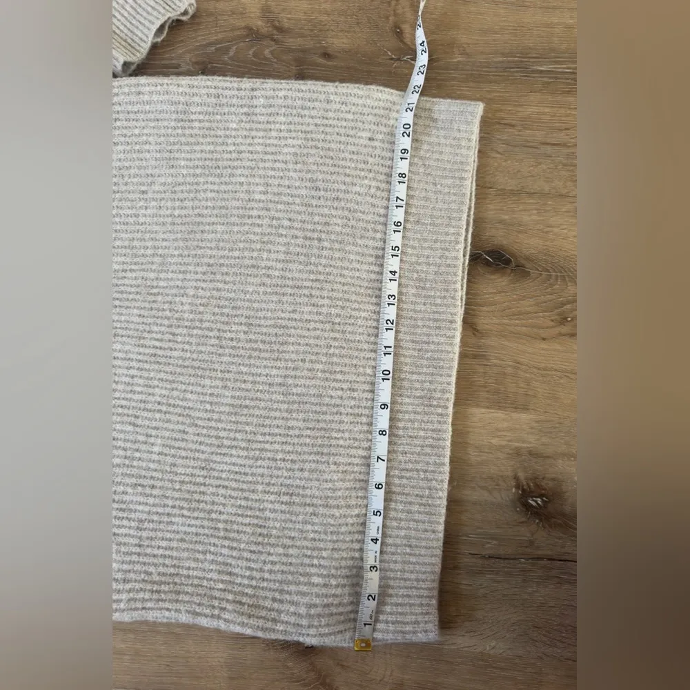 Mango Women’s Beige Turtleneck Sweater 🤍🍂🍁🥮 - Image 3