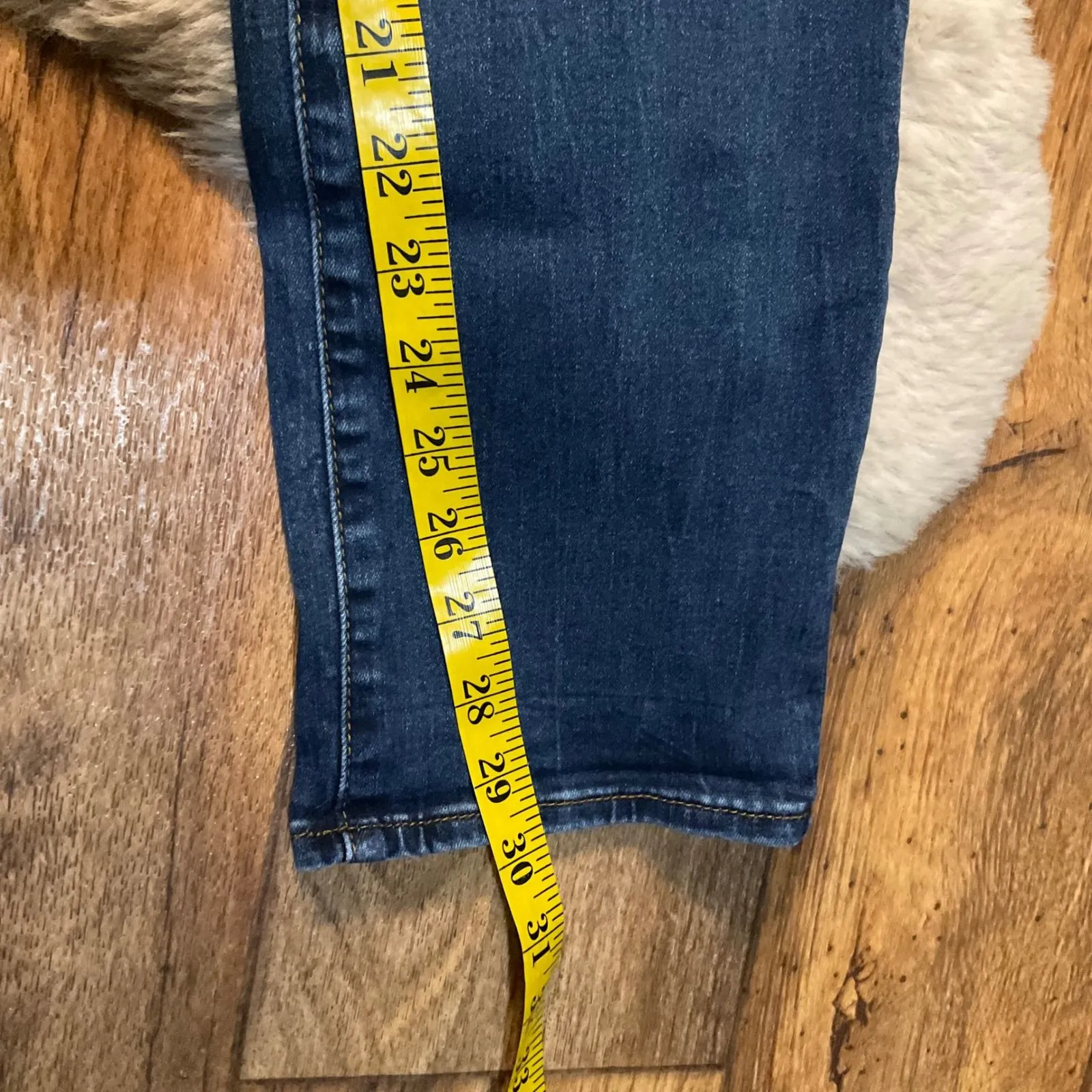 Kut From The Kloth Boyfriend Denim Jeans Size 10 Womens Dark Blue - Image 5