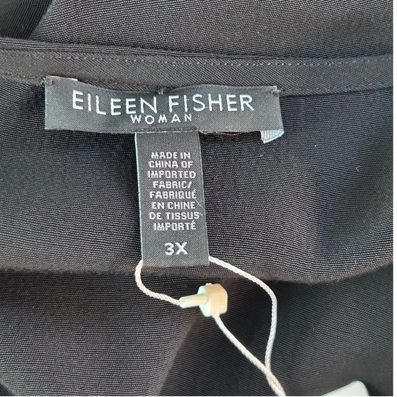 Eileen Fisher Tank Dress 3X Midi Tencel Normcore Simple Comfy Capsule Essential‎ - Image 6