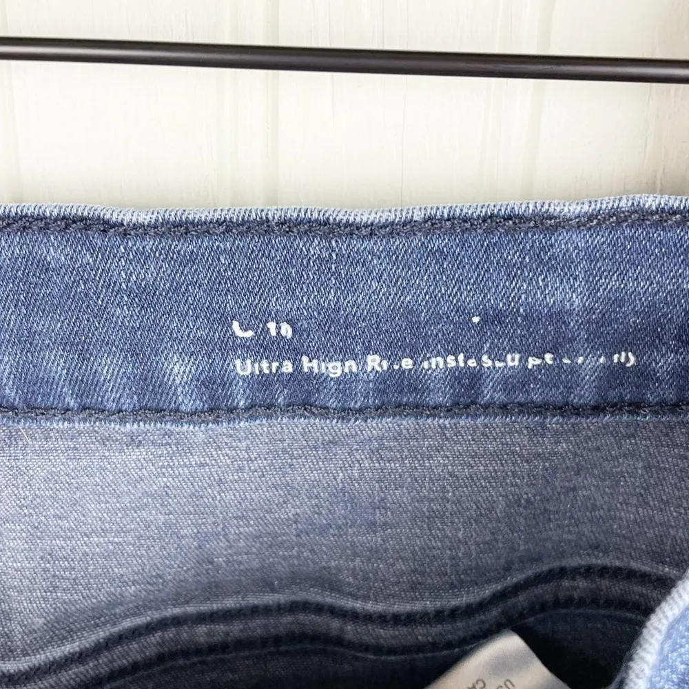 DL1961 Chrissy Ankle Ultra High Rise Instasculpt Skinny Jeans Tulsa Wash Size 27 - Image 8