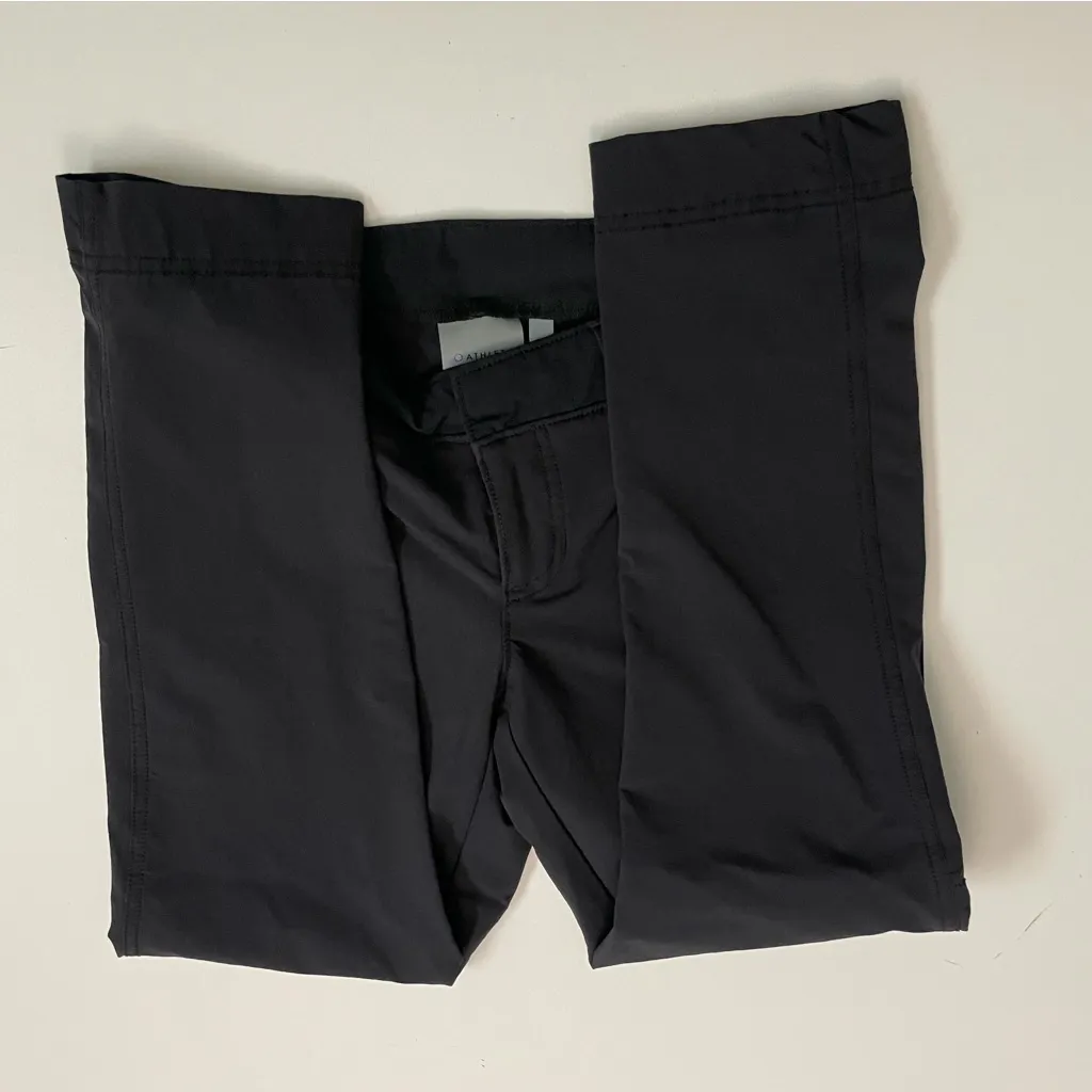 Athleta Pants Palisade Crop Cargo Pockets Athletic Lounge Travel Hiking Black - Image 13