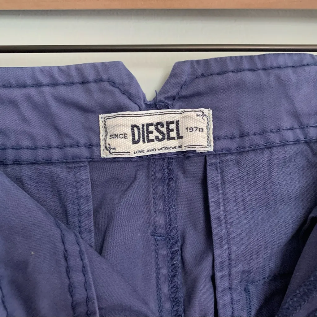 Diesel Straight Leg Cotton Pants size 27 - Image 2