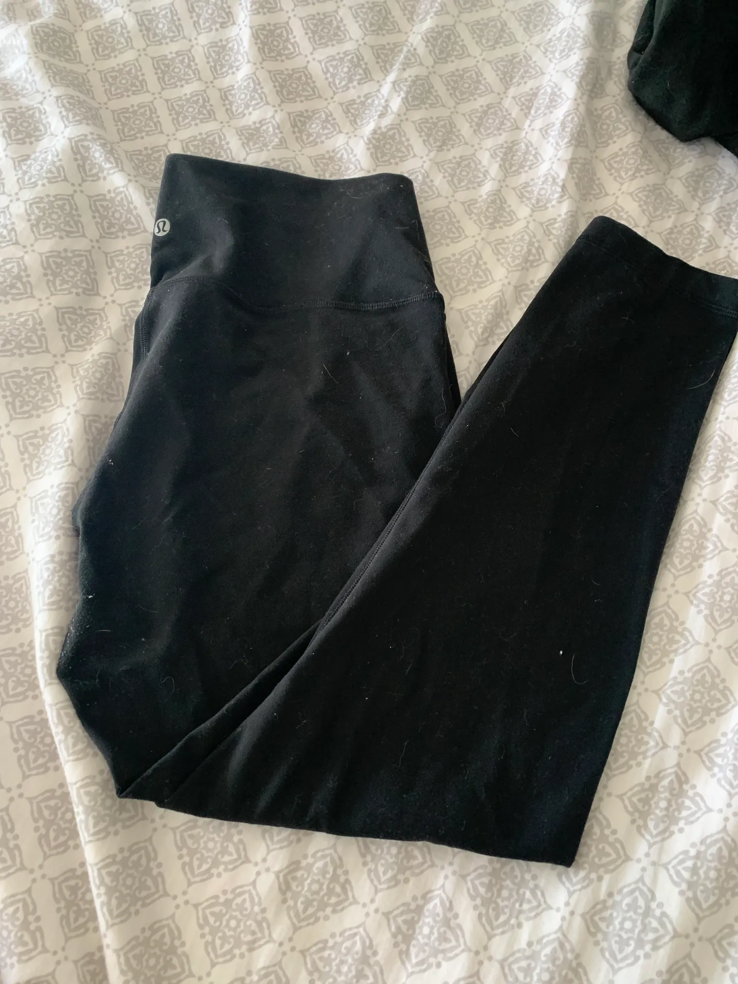 Lululemon Black  Leggings - Image 3