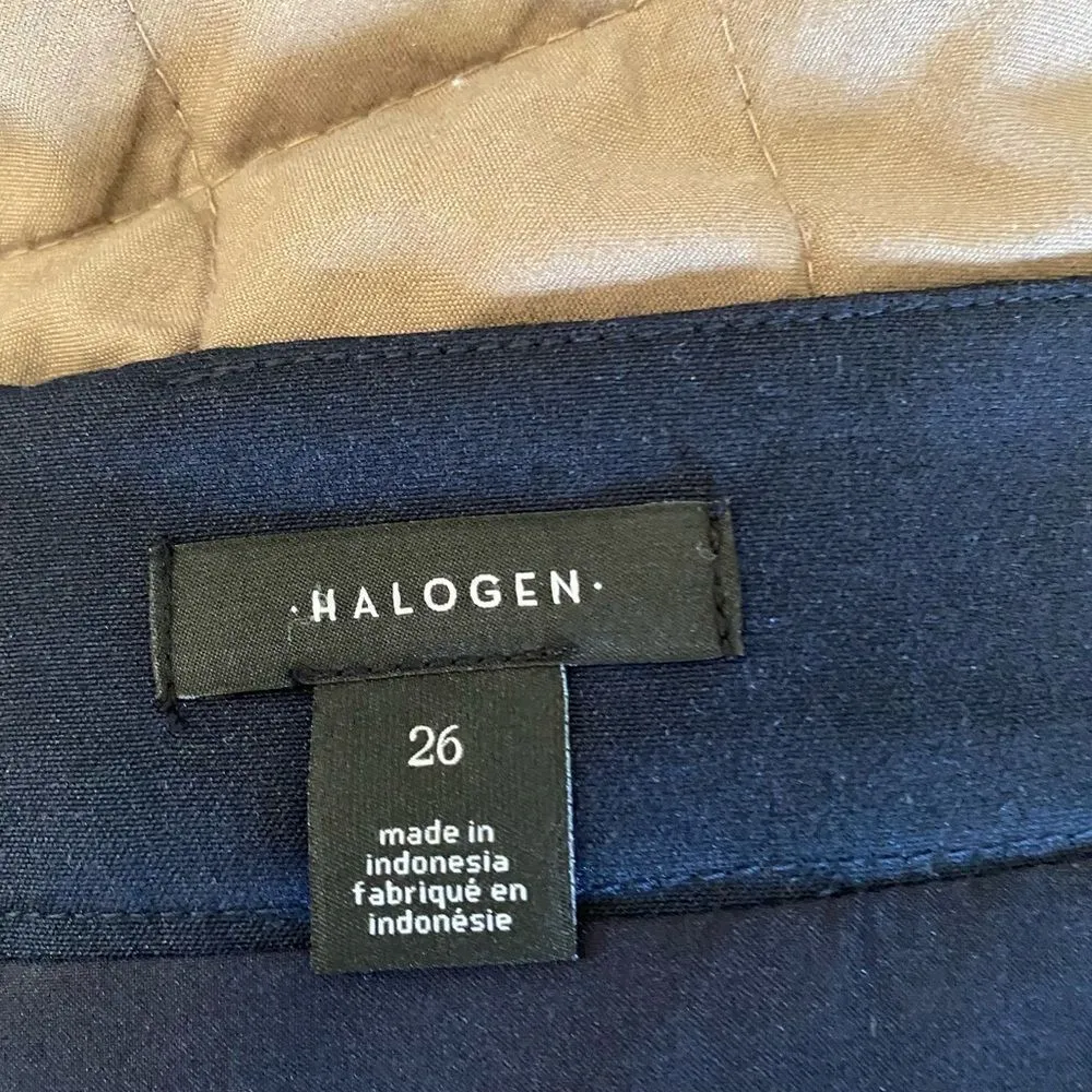 NWT Halogen plus size 26 navy skirt - Image 4