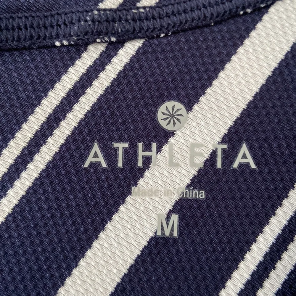 Athleta Brand New Beach Dress size M navy blue and white see pictures - Image 3