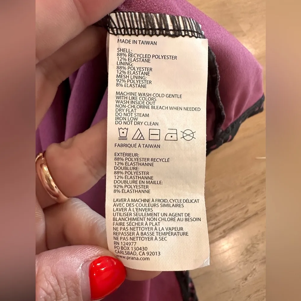 PRANA PEARL ISLA DRESS DEEP PINE SPOTS size large - Image 5