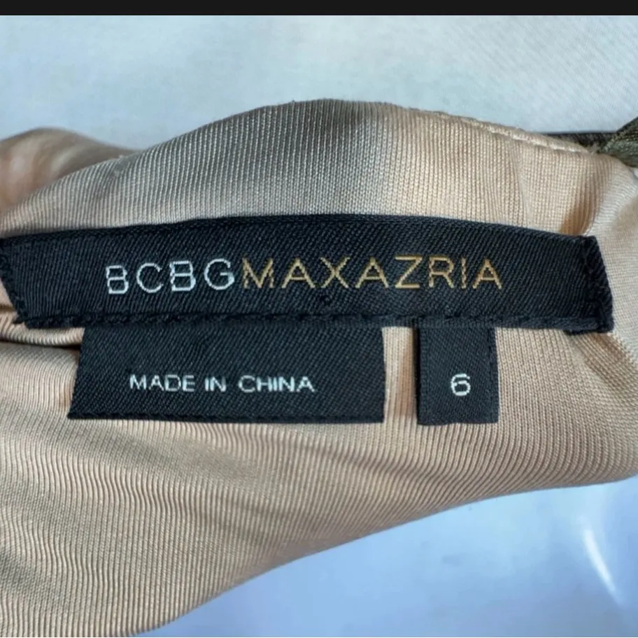 BCBGMaxAzria Strapless Dress in Rich Brown - Image 7