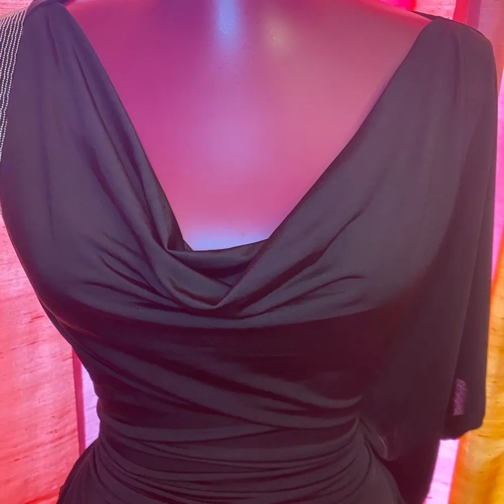 Black One Shoulder Top from Twenty One (Forever 21) Medium - Image 4