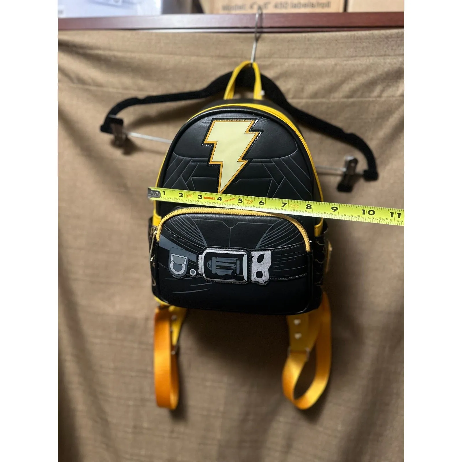 Loungefly DC Comics Black ADAM Light UP Cosplay Mini Backpack - Image 7