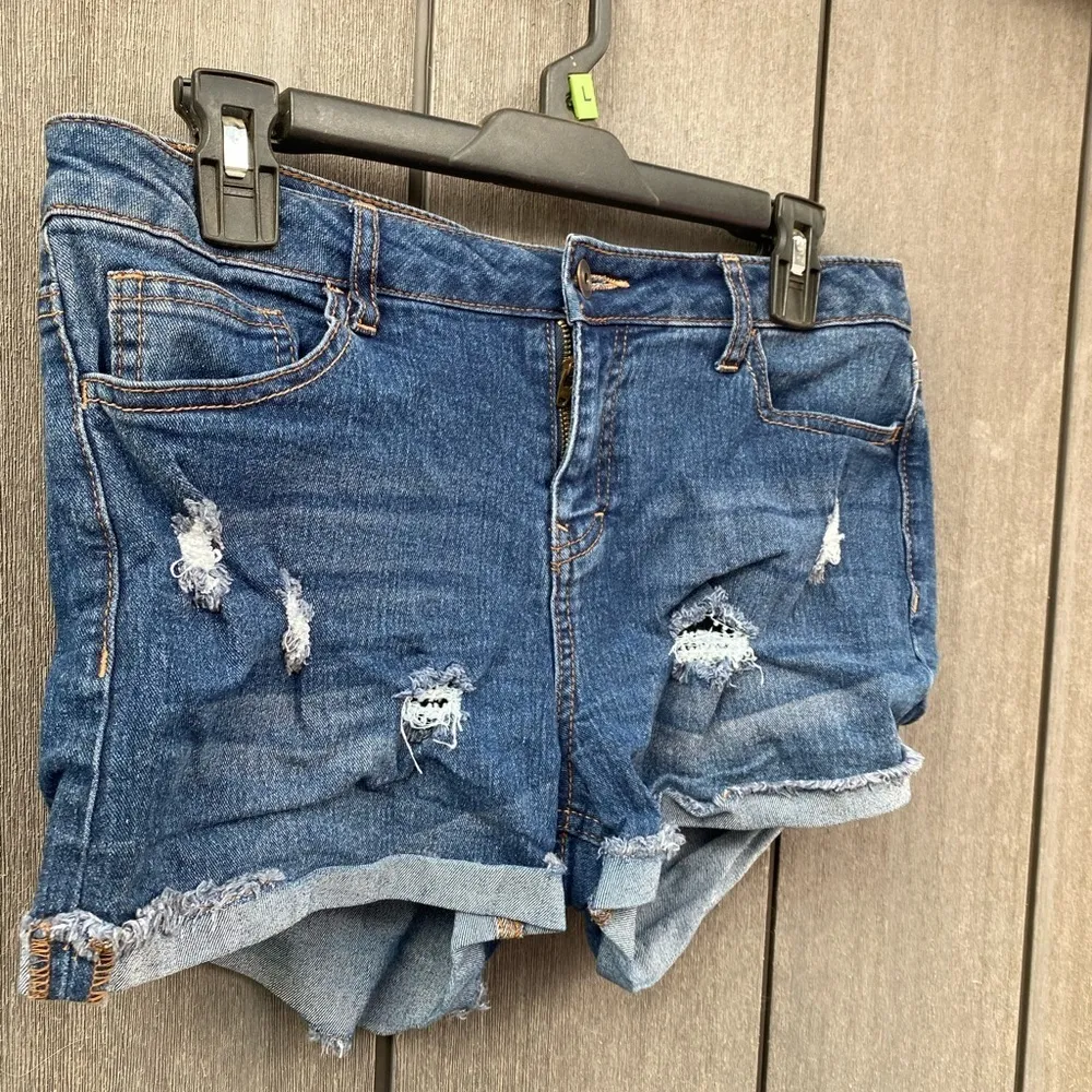 Bongo Distressed Denim‎ Shorts - Image 3