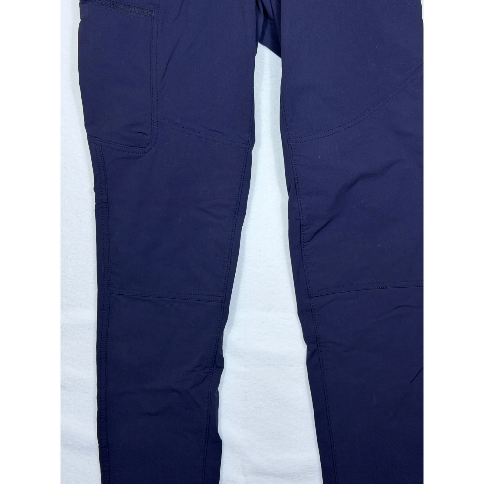 Duluth Trading Co Women's Navy Blue Cargo Pocket Hiking Pants Size 6 x 29 - Image 11