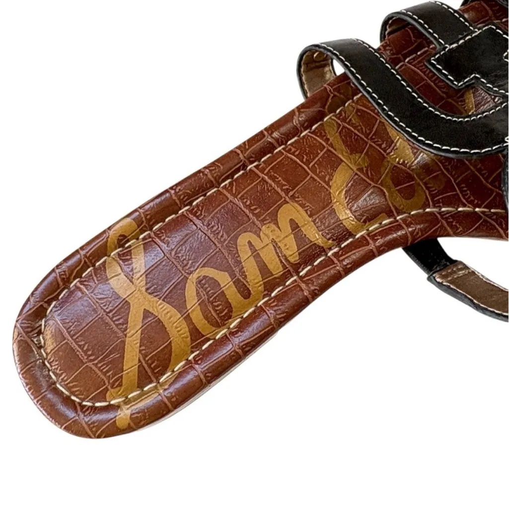 EUC Sam Edelman Leather Bay Slide
Sandals Black Size 8.5 - Image 3