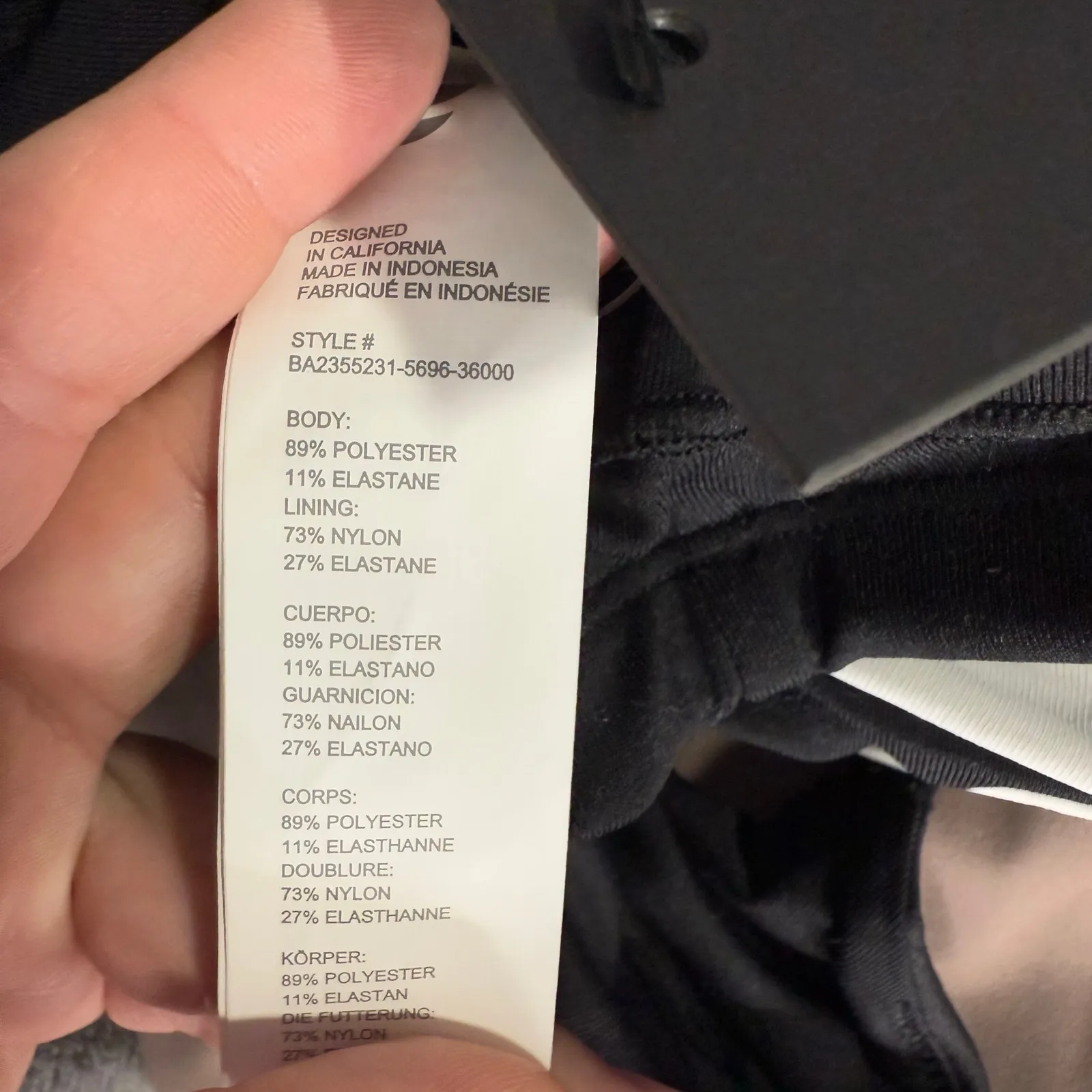 Fabletics Principal Low Impact Bra L - Image 3