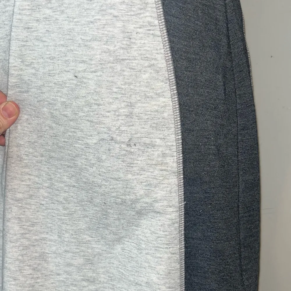 ATHLETA GRAY LONG SLEEVE ACTIVE DRESS ILLUSION S - Image 2