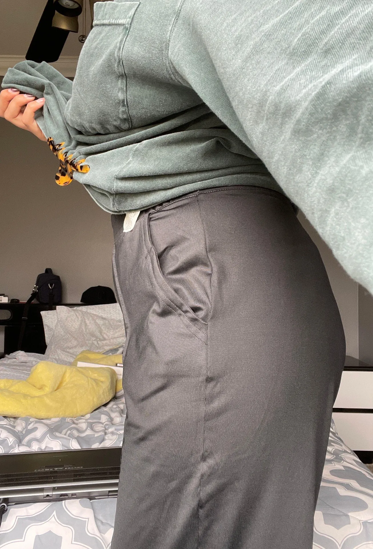 pants - wide leg tricot - Image 5