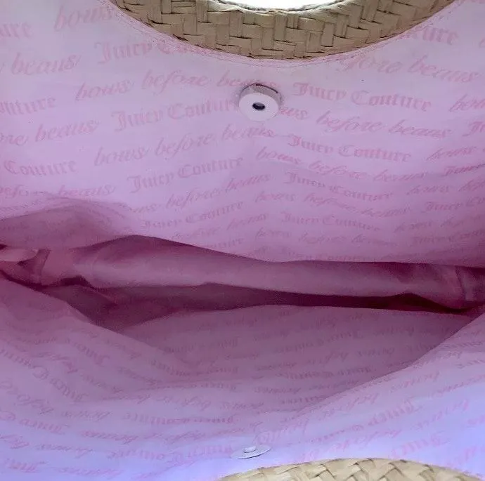 Juicy Couture Straw Tote Bag - Image 6