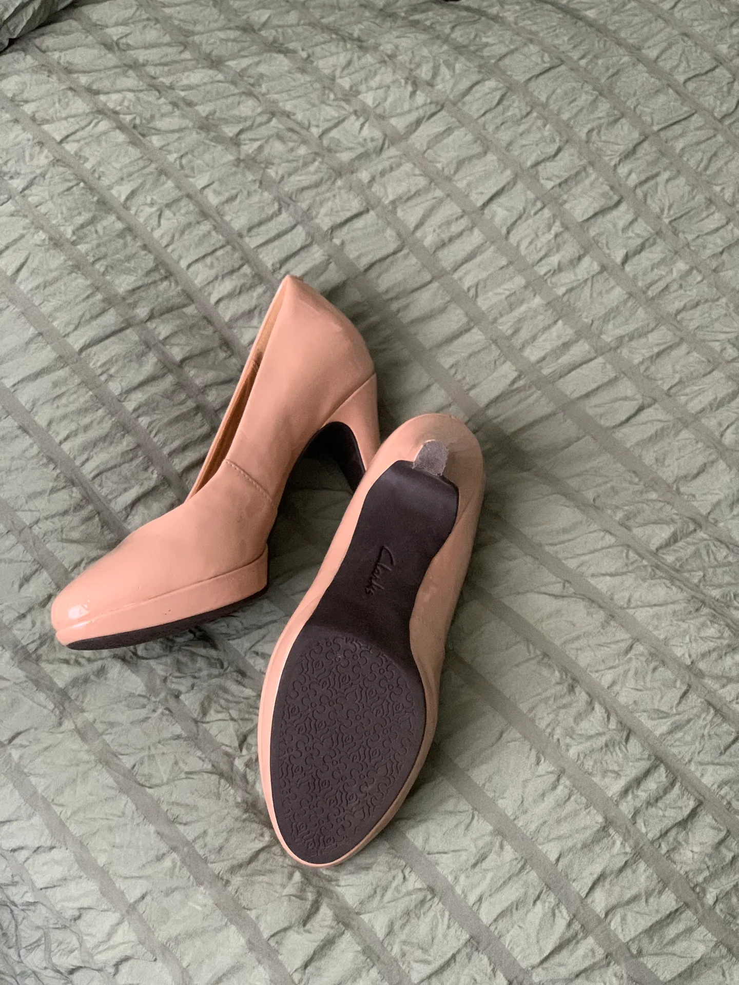 Clarks Nude Heels  - Image 5