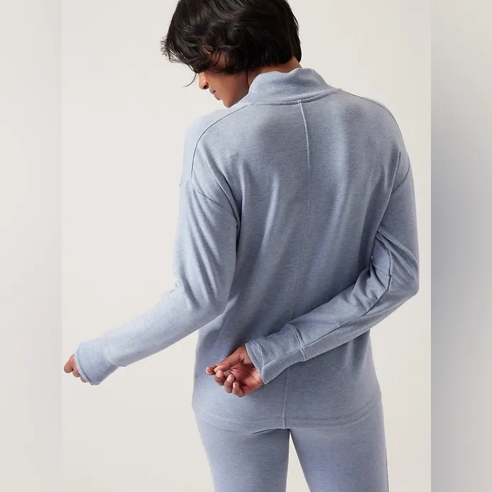 Athleta Clarity V-Neck Sweater Small - Image 3