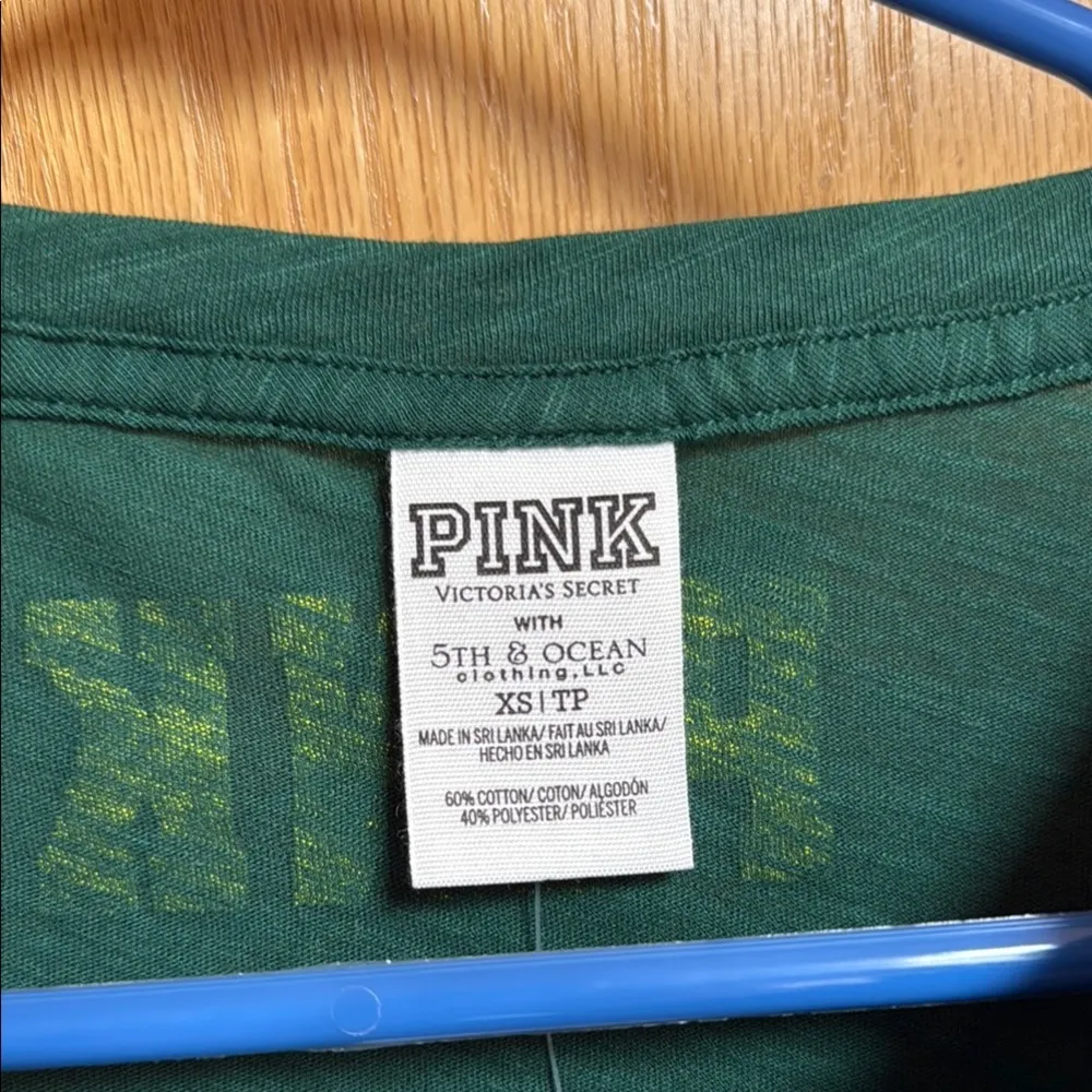 Victoria’s Secret Oregon Ducks Green T-Shirt - Image 3