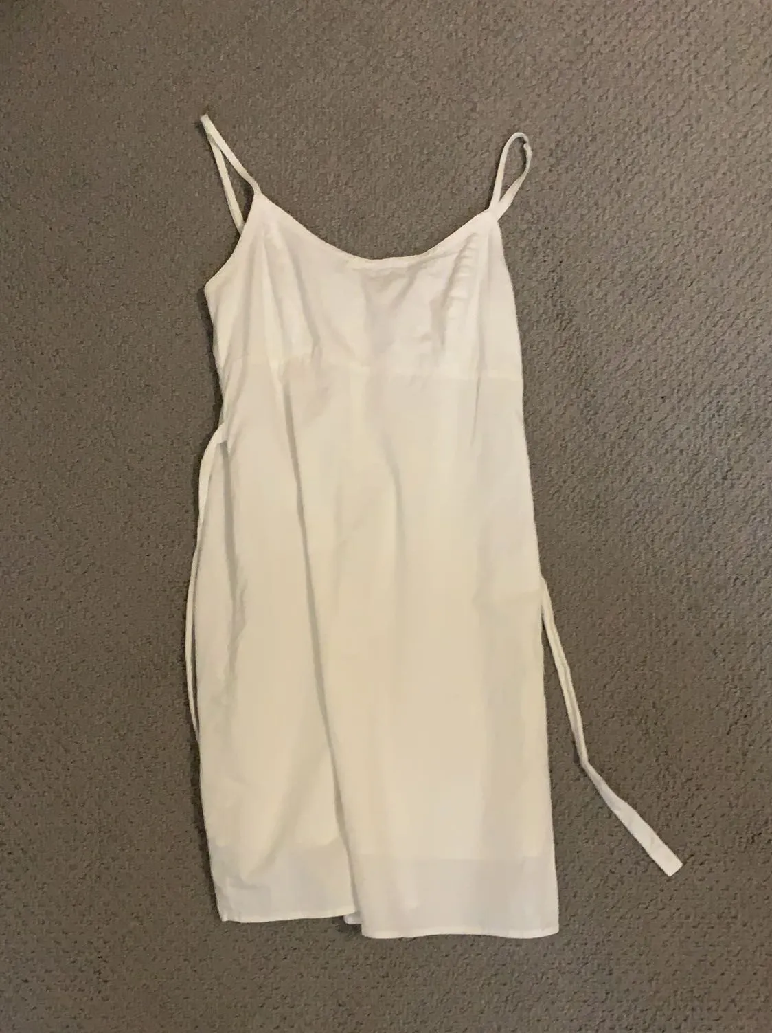White Linen Dress - Image 2