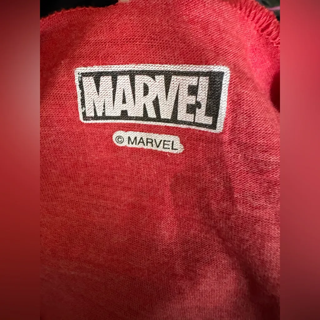 Marvel Iron Man Racerback Tank Top NWOT Red Size L - Image 6