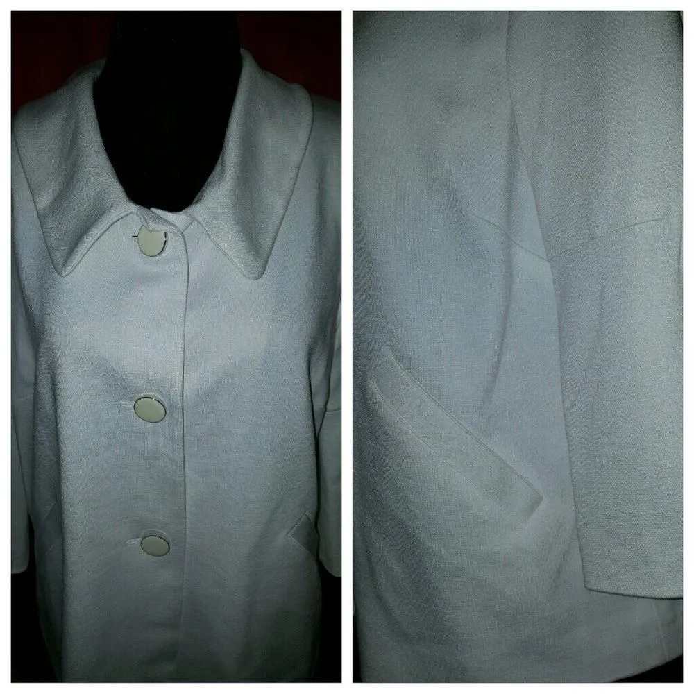 Josephine‎ Suit Jacket NWT White Size 12 - Image 3