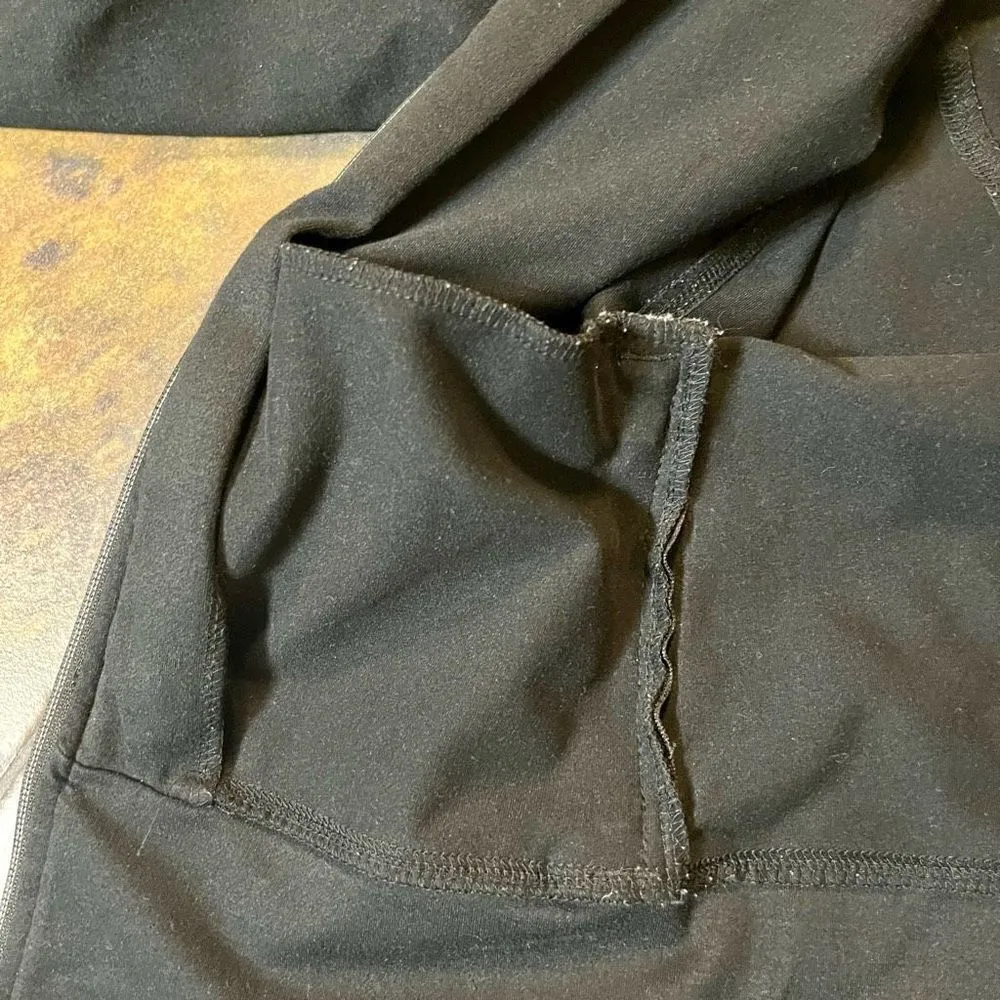 Lands End Women’s Black Hoodie Jacket Full Zip Up Small - Image 11