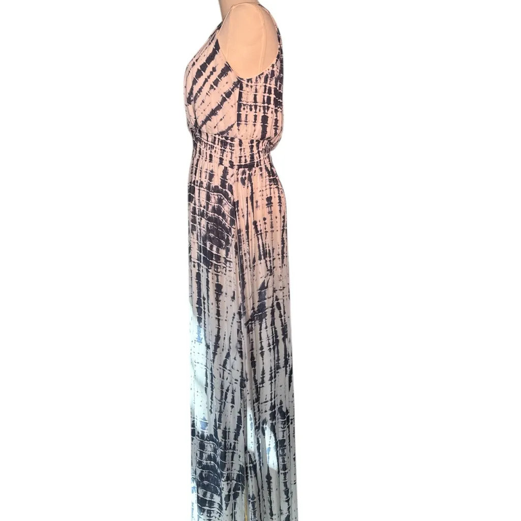 Sandra Darren Blue and‎ White Maxi Dress - Image 2