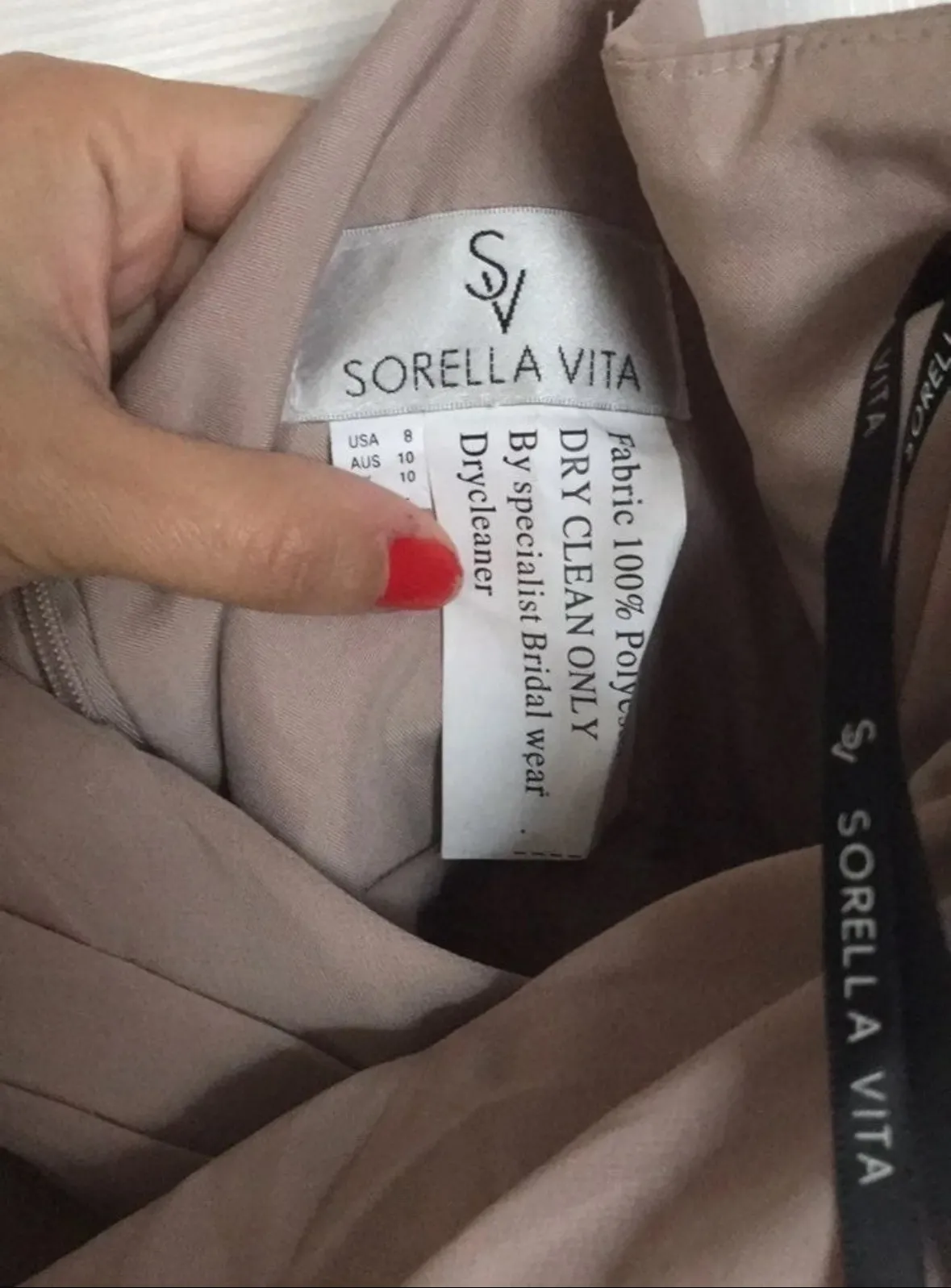 Wrap Fit Bodice Pencil Chiffon Coastal Coquette Straps Heart Neckline High Low Wedding Guest Formal Prom Evening Pleated Draped Neutral Dress - Image 5