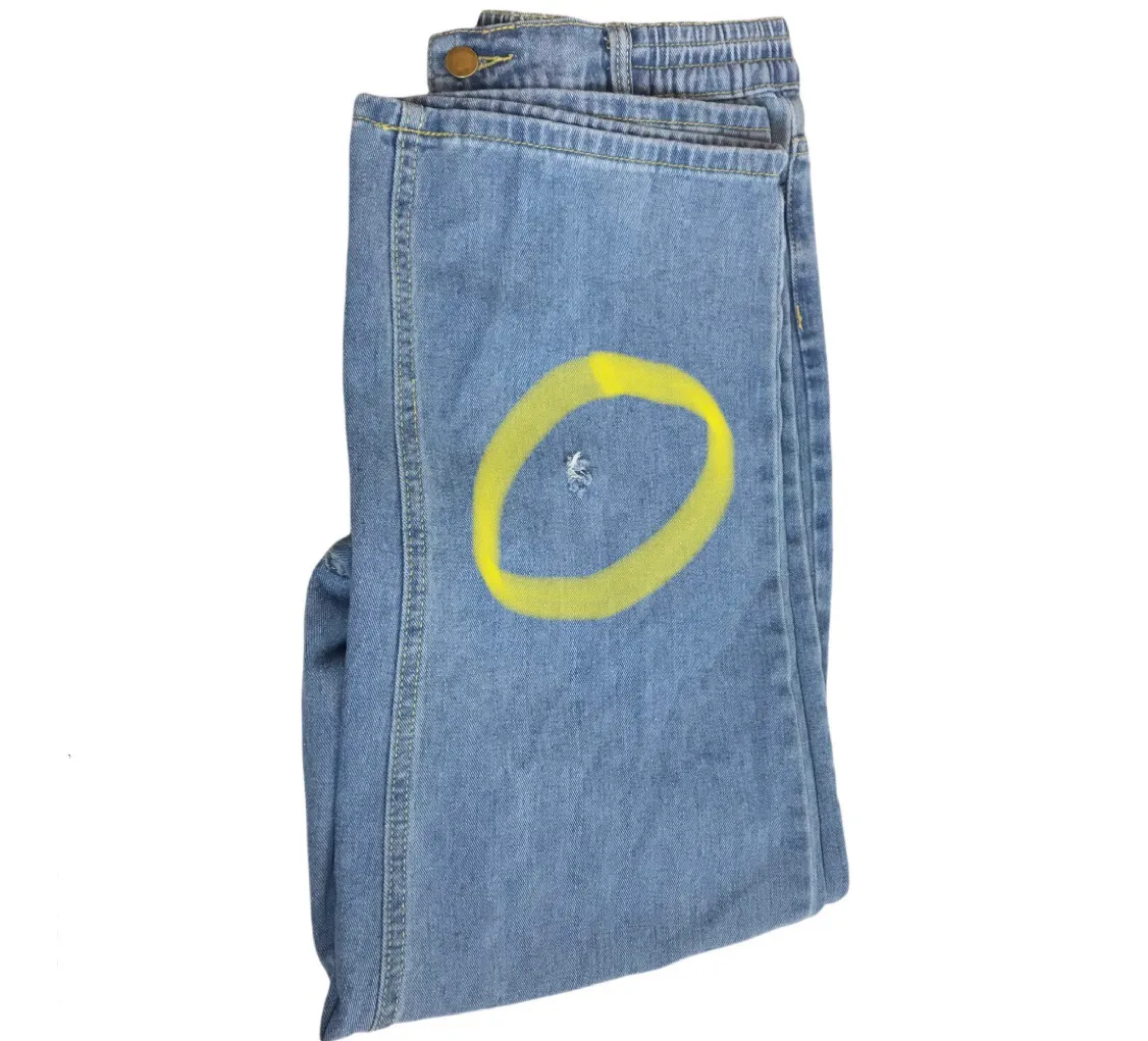 High Waist Wide Leg Jeans - Image 9