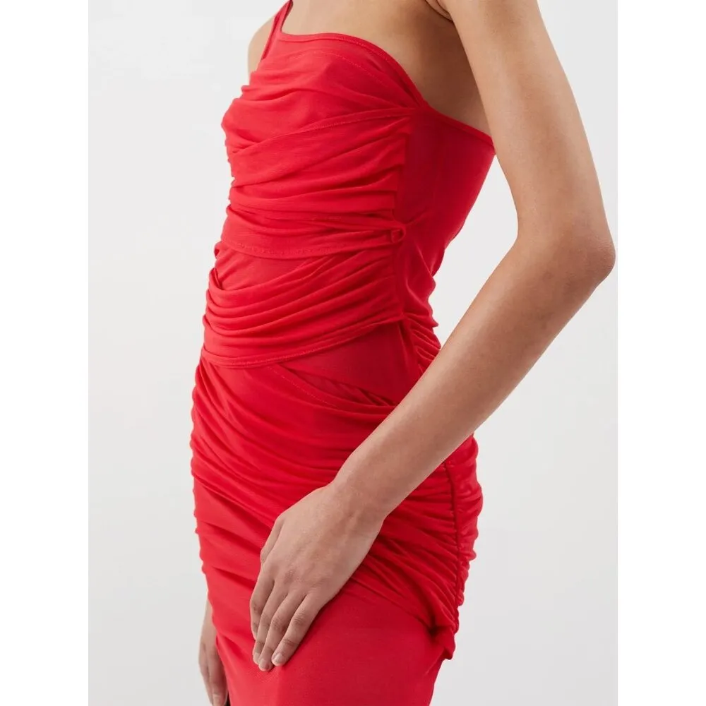 GAUGE81 Moni Dress in Scarlet Red Fr 40 New Womens Long Maxi Gown Size undefined - Image 10