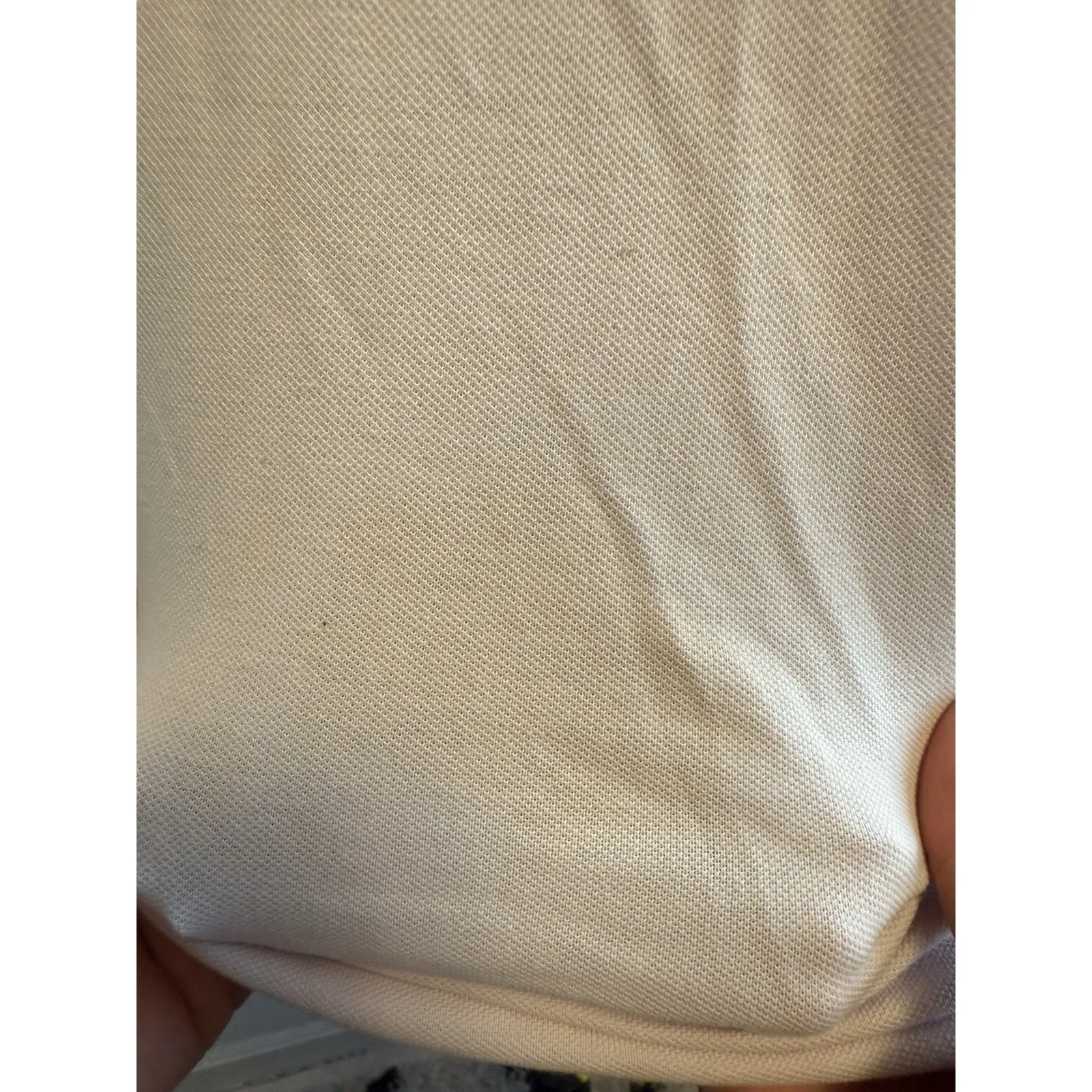 Burberry London Polo Shirt XL Nova Check Neck Collared Women's Pale Pink SS Logo - Image 4