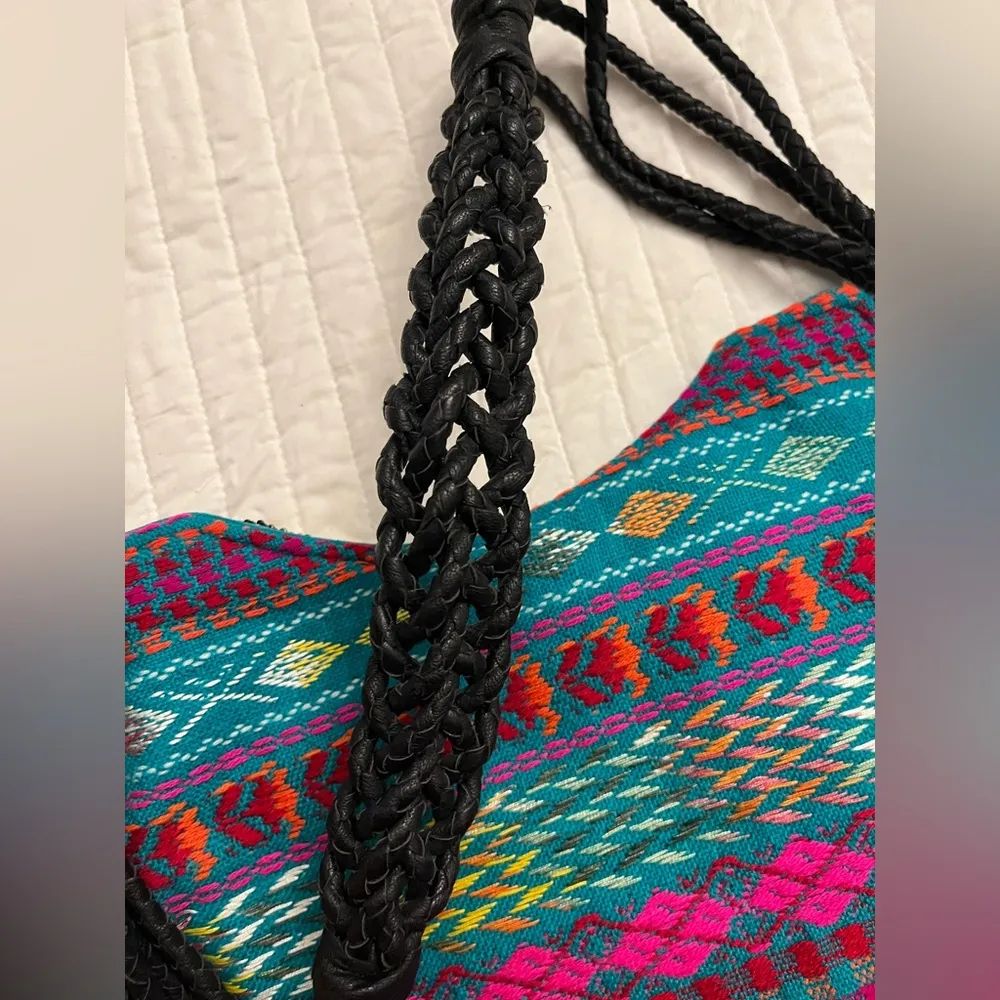 NWT Big Buddha large Boho Handbag - Image 4