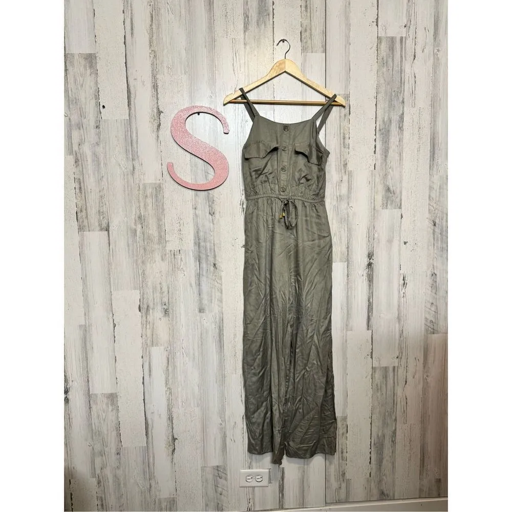 Green jumpsuit size small - Image 2