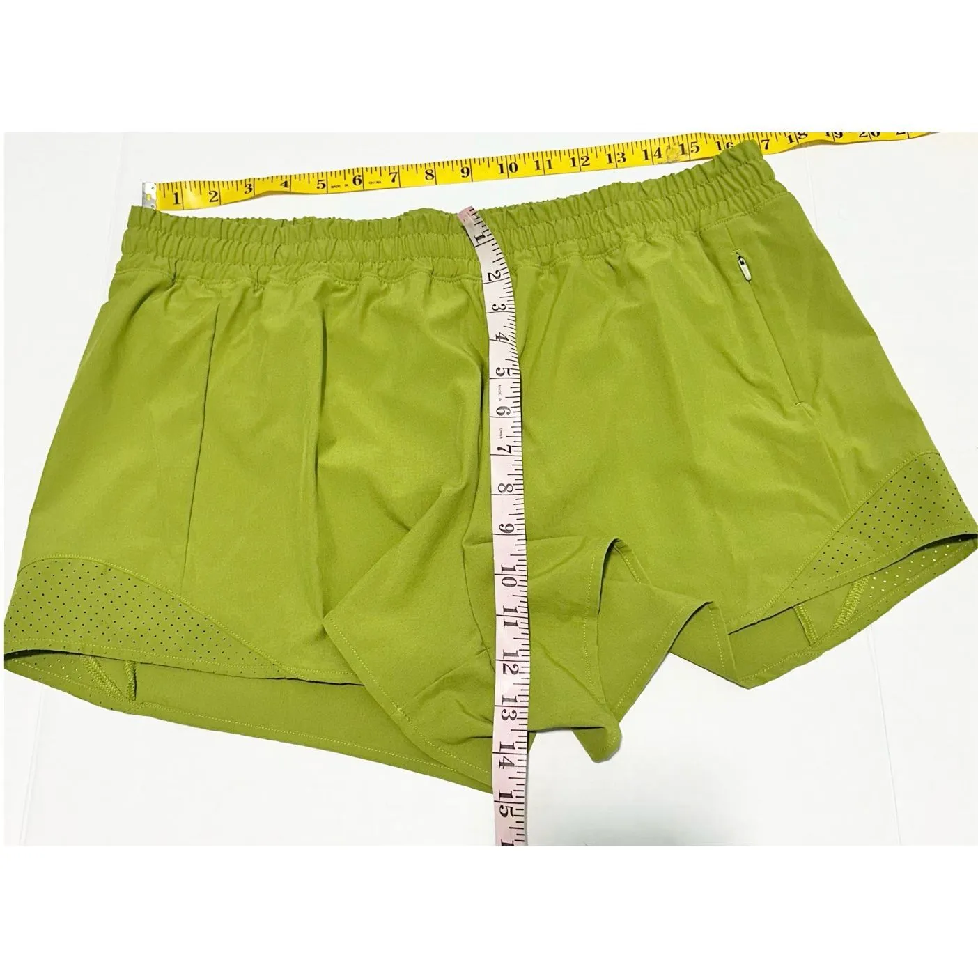 Calia Infinity Run Shorts Mid Rise Dark Green Women’s Large New with tags - Image 5