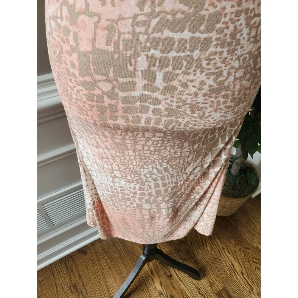 Tommy Bahama Women's Viscose Sleeveless Cowl Neck Knee Length Dress Size S/P - Image 4