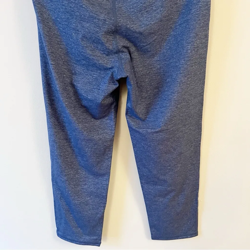 ATHLETA High Rise Quest Chaturanga Yoga Pants Cropped Blue #212387 Size Small - Image 6