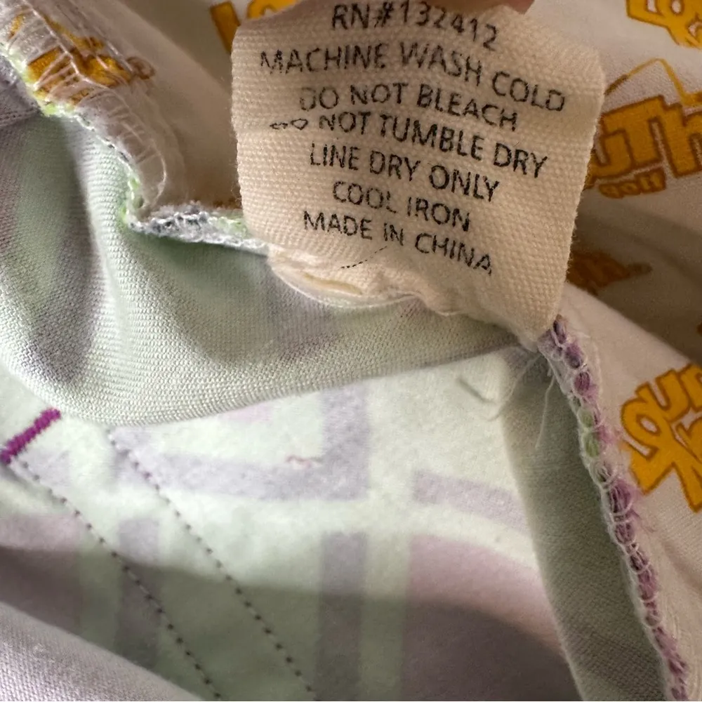 Loudmouth Golf Pants Women’s Purple Green Diamond 4 - Image 9