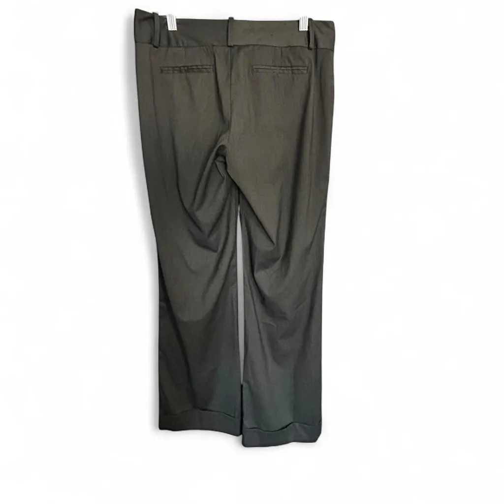 Banana Republic Martin Fit Women’s Pants Size 6 – Gray Wide Leg Dress Slacks - Image 2