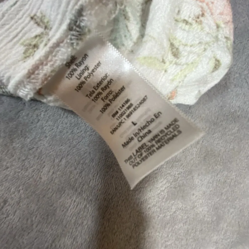 Frye Floral Maxi Dress L Sleeveless Button Romantic Cottagecore Country Peasant - Image 15