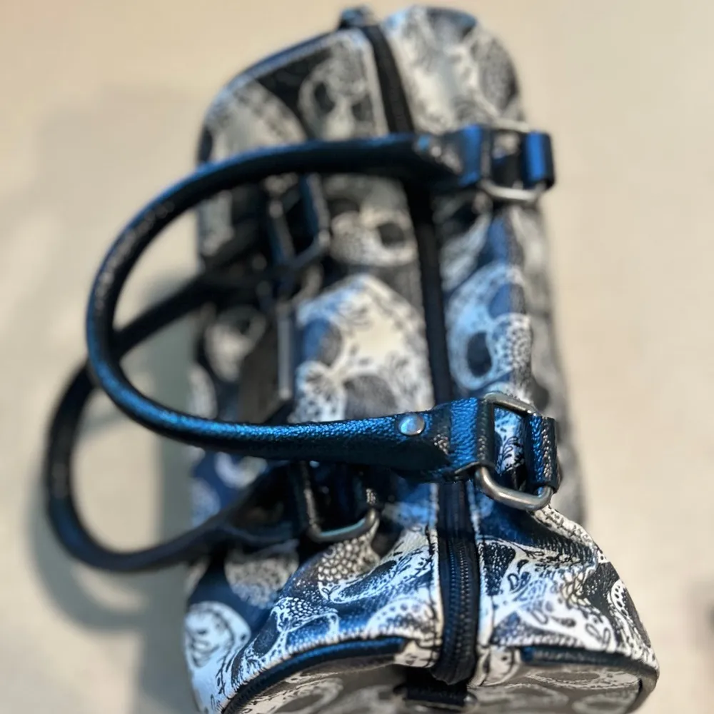 Loungefly Sugar skull Jack Skellington barrel bag with wallet - Image 9